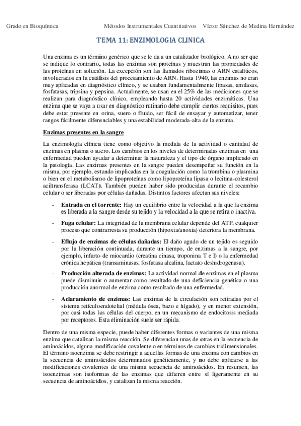 Miniatura del documento Tema 11. Enzimología clínica VSM.pdf
