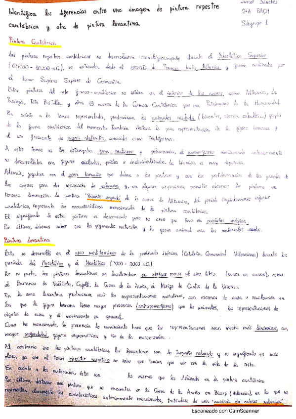 Miniatura del documento Pintura cantábrica y levantina