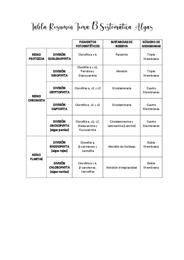 Miniatura del documento Tabla-Resumen-Tema-13-Sistematica-Algas.pdf