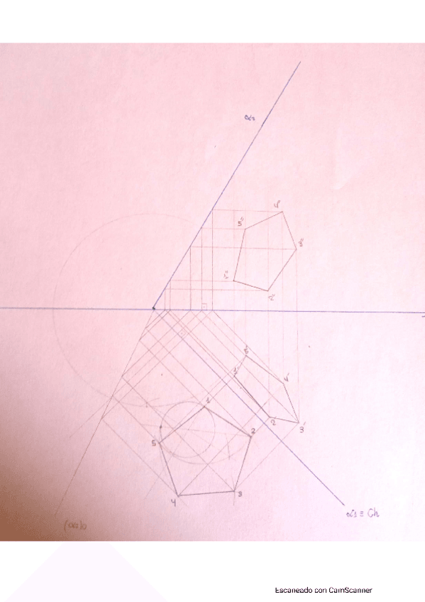 Miniatura del documento Pentágono en plano oblícuo