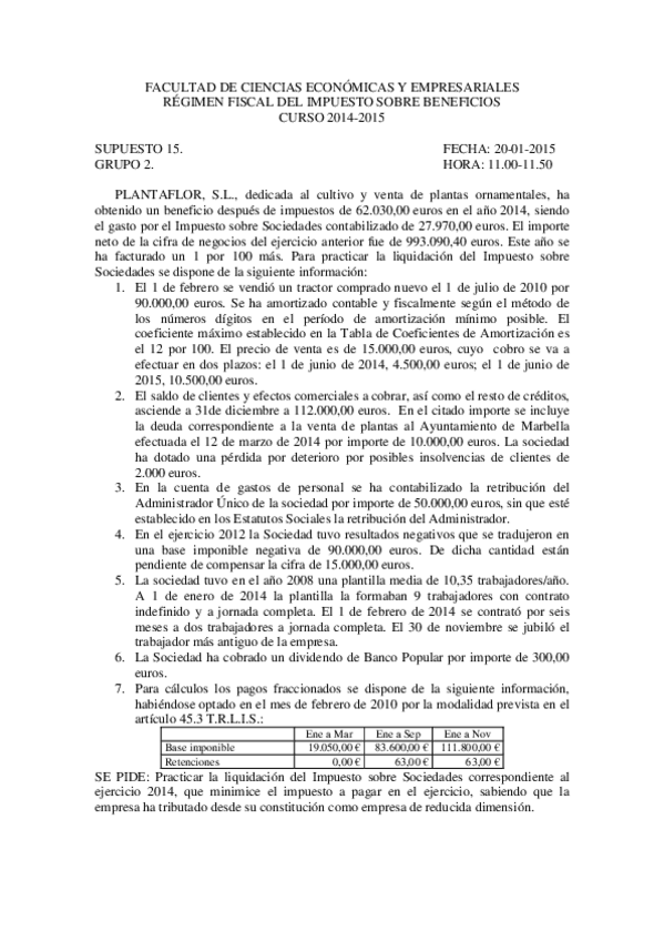 Miniatura del documento Supuesto 15 Grupo 2.pdf