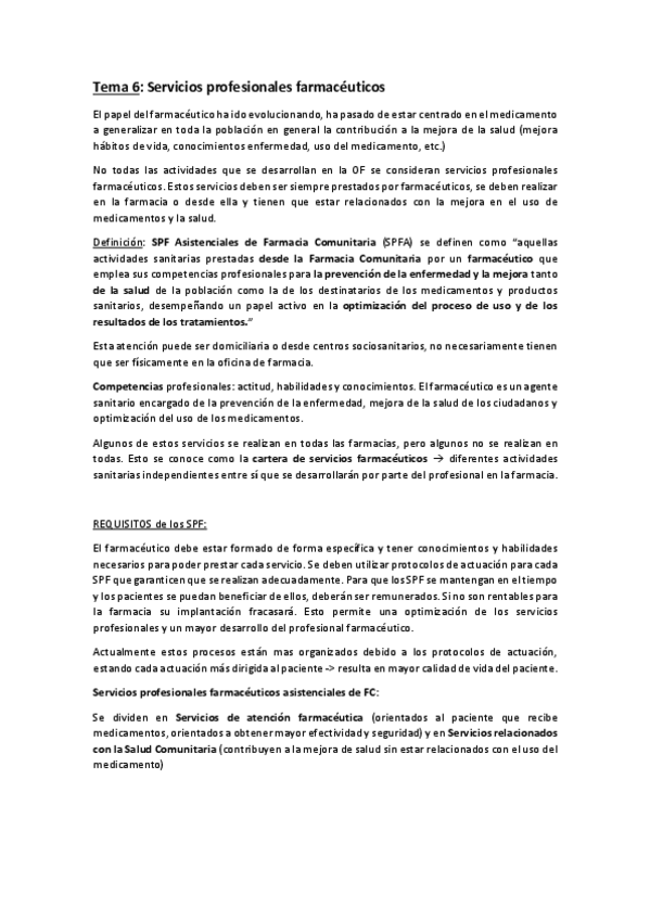 Miniatura del documento Tema 6. Servicios profesionales farm