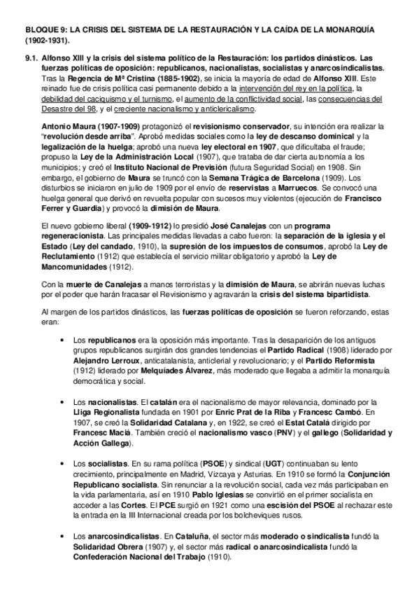 Miniatura del documento BLOQUE-9-LA-CRISIS-DEL-SISTEMA-DE-LA-RESTAURACION-Y-LA-CAIDA-DE-LA-MONARQUIA-1902-1931.pdf