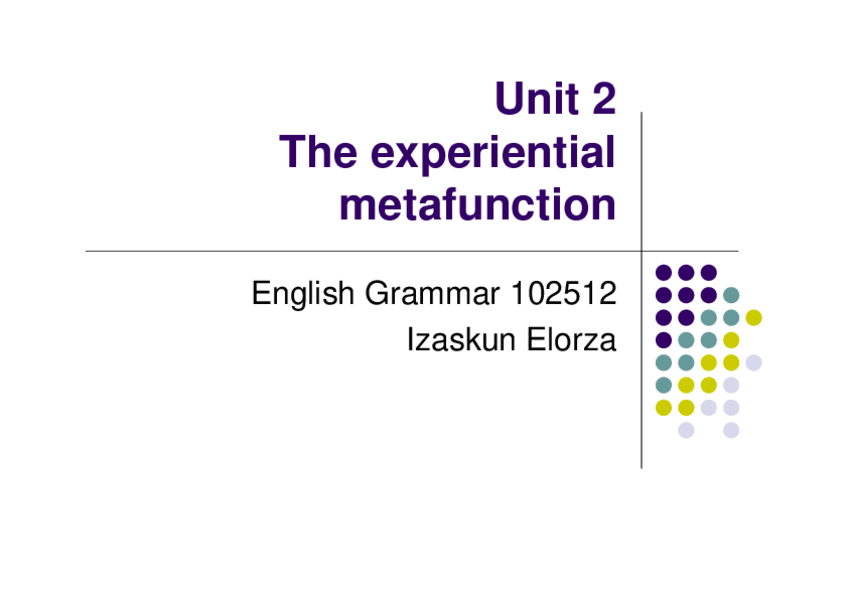 Miniatura del documento Unit 2 (1). Systemic Functional Grammar.pdf
