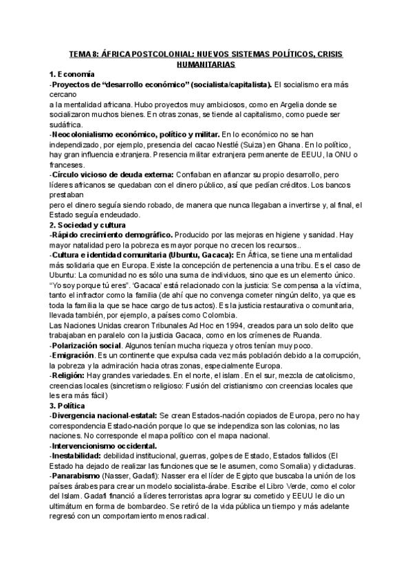 Miniatura del documento Tema 6 África Postcolonial.pdf