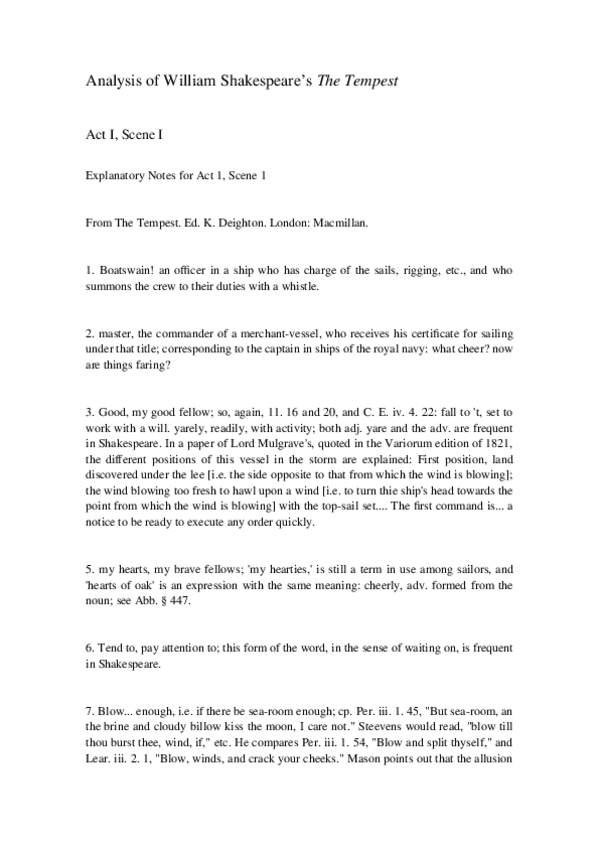 Miniatura del documento Analysis-of-The-Tempest.docx