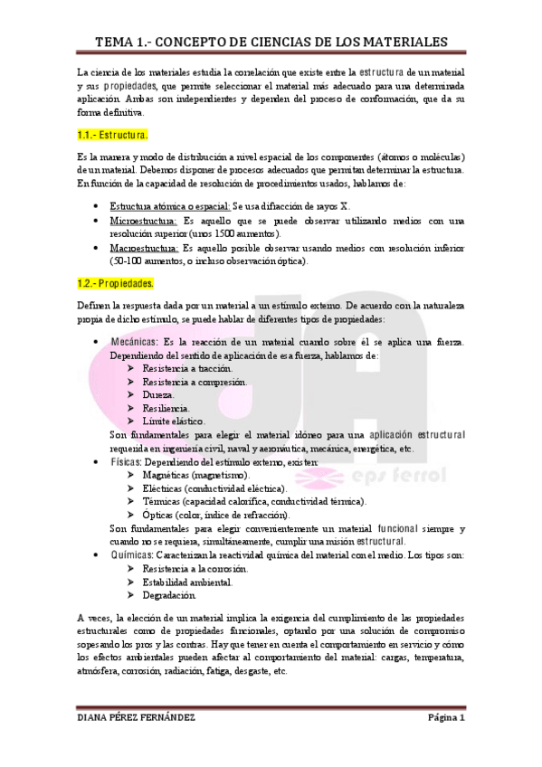 Miniatura del documento TEMA 1 - Concepto de ciencia de los materiales.pdf