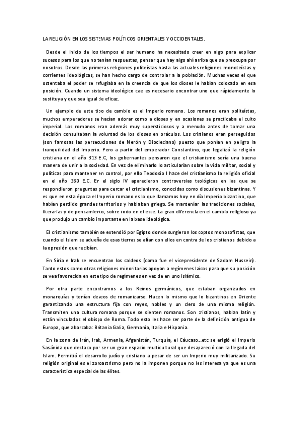 Miniatura del documento LA RELIGIÓN EN LOS SISTEMAS POLÍTICOS ORIENTALES Y OCCIDENTALES.pdf