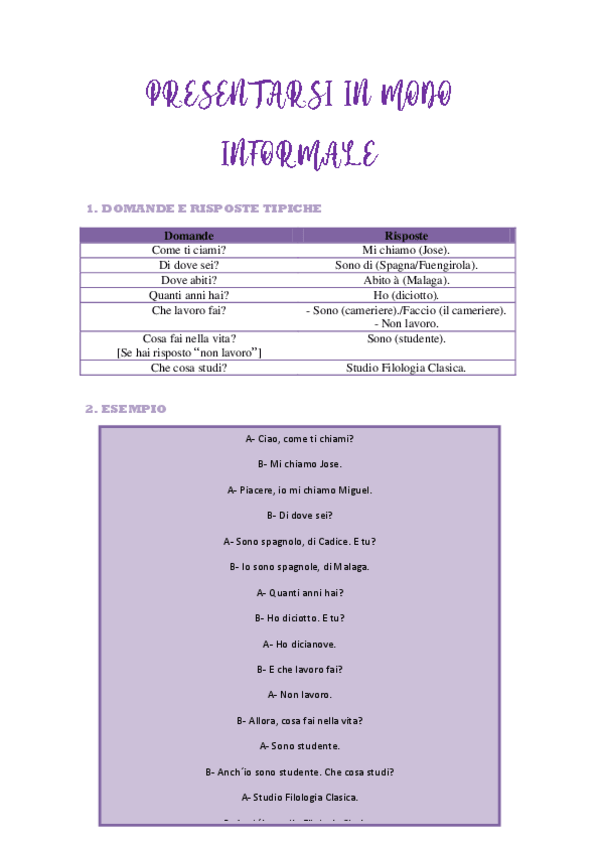 Miniatura del documento Presentarsi