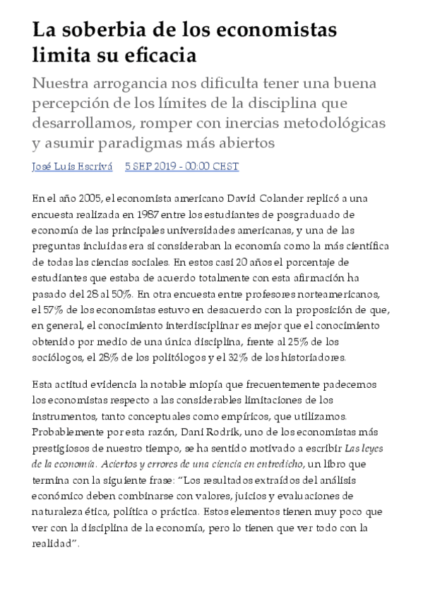 Miniatura del documento La-soberbia-de-los-economistas-limita-su-eficacia-Escriva-2019.pdf