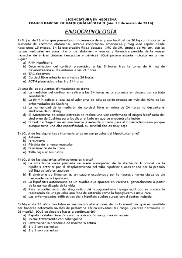 Miniatura del documento Examen Endocrino Marzo 2014 Licenciatura.pdf