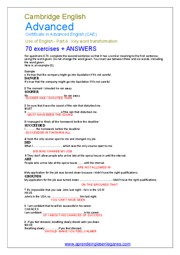 Miniatura del documento 70-CAE-KEY-WORD-TRANSFORMATIONS--ANSWERS.pdf