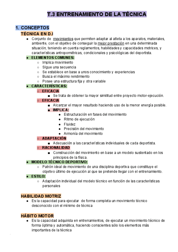 Miniatura del documento T.3 ENTRENAMIENTO DE LA TÉCNICA