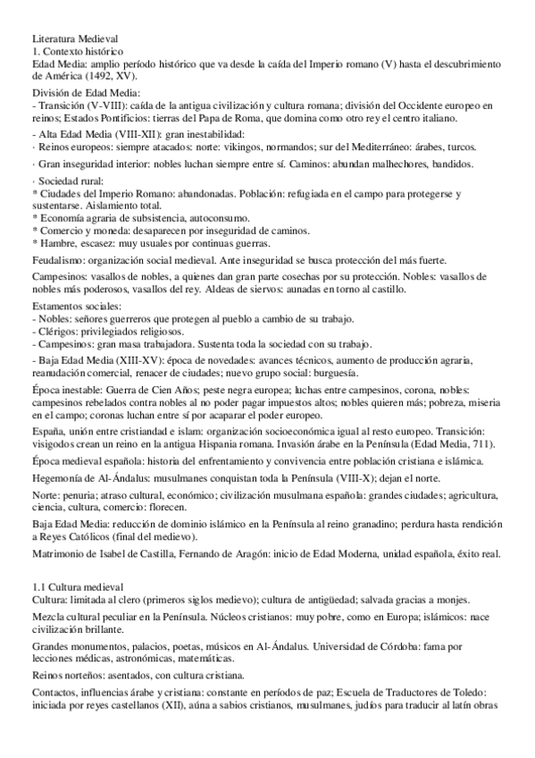 Miniatura del documento Apuntes-Literatura-Medieval.pdf