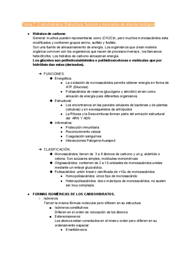 Miniatura del documento Tema-7-Carbohidratos-Estructura-funcion-y-derivados-de-interes-biologico.pdf