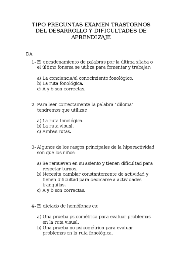 Miniatura del documento TIPO-PREGUNTAS-EXAMEN-TRASTORNOS-DEL-DESARROLLO-Y-DIFICULTADES-DE-APRENDIZAJE.docx