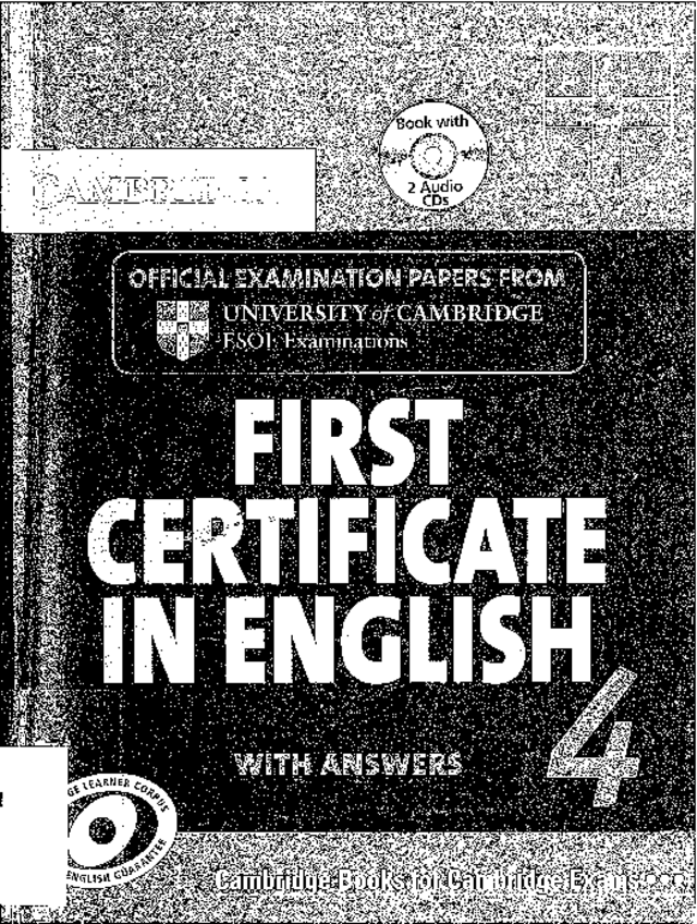 Miniatura del documento Cambridge First Certificate in English 4 for Updated Exam.pdf