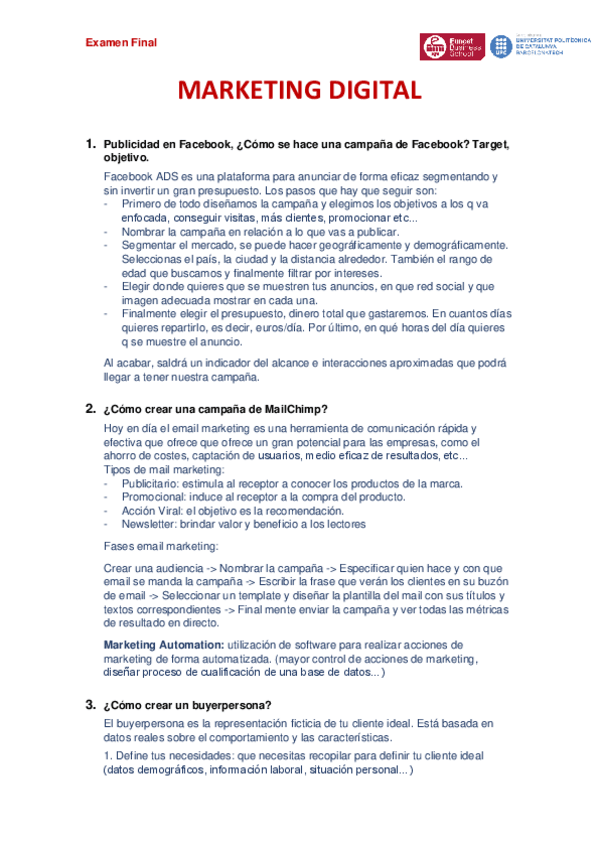 Miniatura del documento Examen Final Márquetin Digital