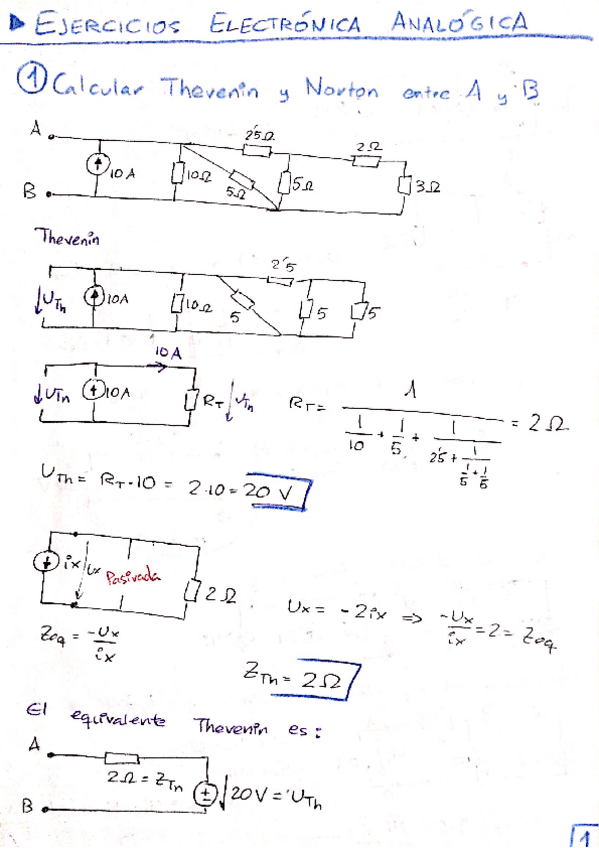 Miniatura del documento Electrónica - Analógica - Ejs Resueltos