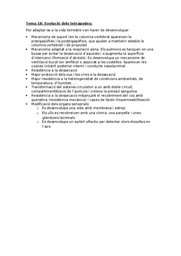 Miniatura del documento Zoologia-Tema-18-Evolucio-dels-tetrapodes.docx