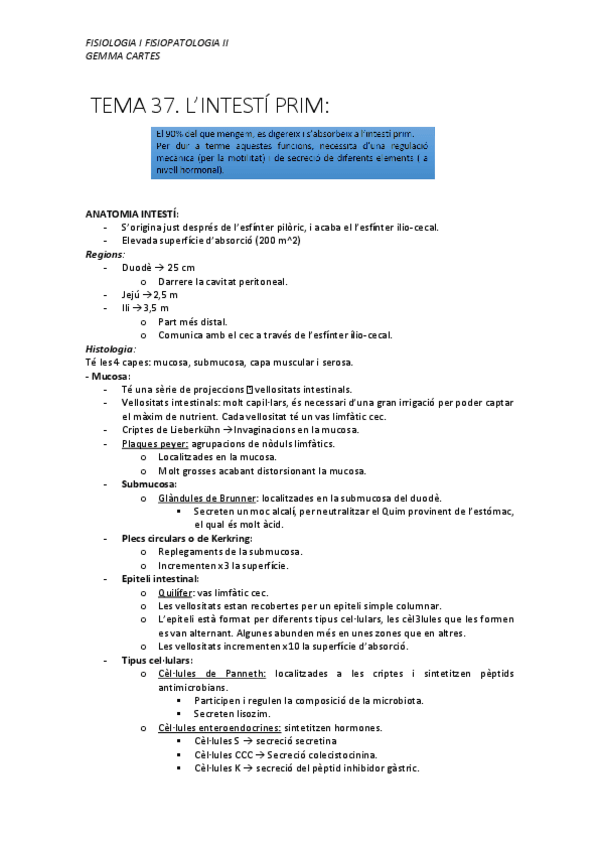 Miniatura del documento Tema 37 - Intestí prim.pdf