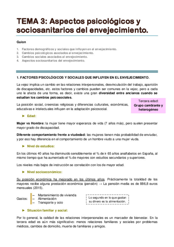 Miniatura del documento TEMA 3. Aspectos psicológicos y sociosanitarios del envejecimiento.pdf