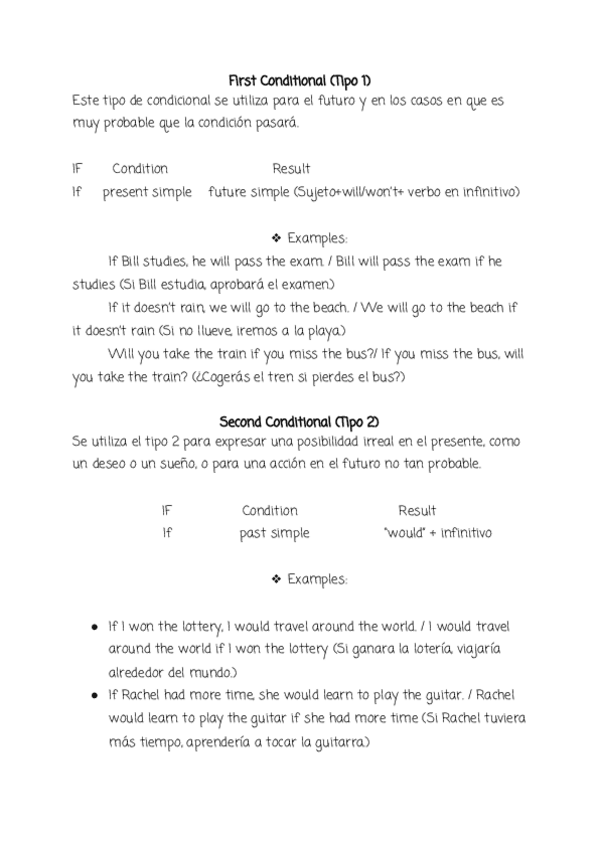 Miniatura del documento CONDITIONALS TEORIA- PARTE 1