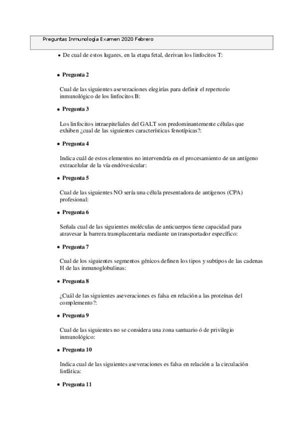 Miniatura del documento Examen-Inmunologia-Febrero-2020.pdf