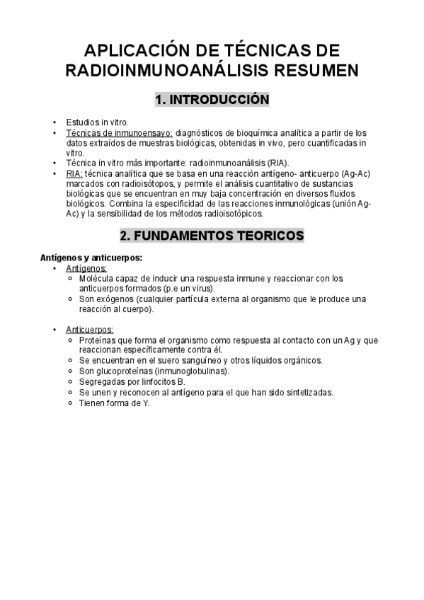 Miniatura del documento TEMA-5-RADIOINMUNOANALISIS-RESUMEN.pdf