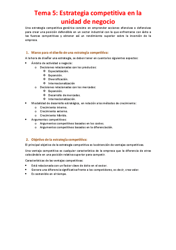 Miniatura del documento Tema 5 - Estrategia competitiva en la unidad de negocio.pdf