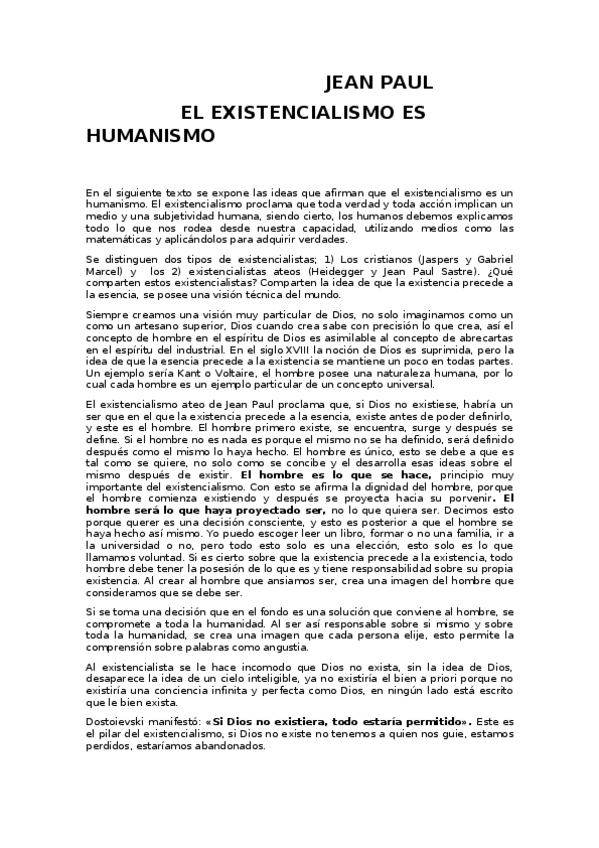 Miniatura del documento Jean-Paul-Existencialismo-es-humanismo.docx