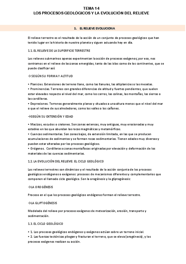 Miniatura del documento PROCESOS GEOLÓGICOS Y LA EVOLUCIÓN DEL RELIEVE
