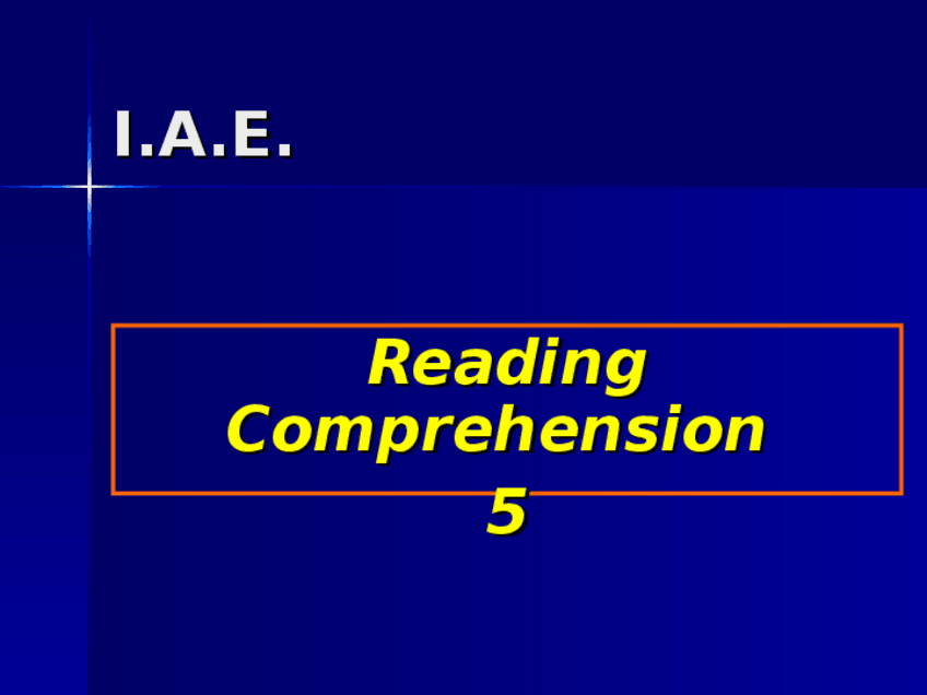 Miniatura del documento Reading-Comprehension-5-CODE.ppt