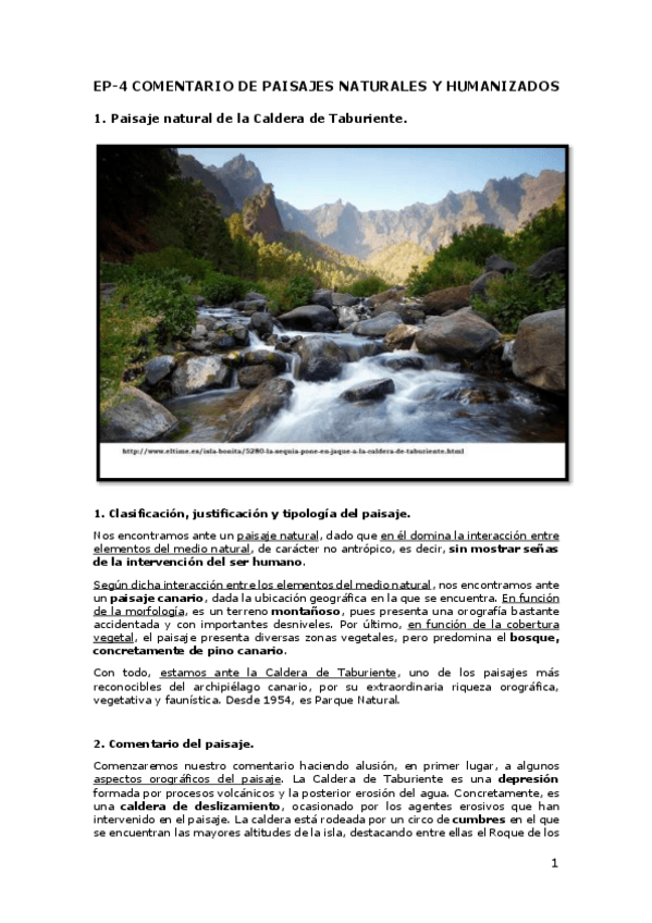 Miniatura del documento Caldera de Taburiente