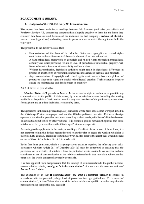 Miniatura del documento ECJ-JUDGMENT-SUMARY.pdf