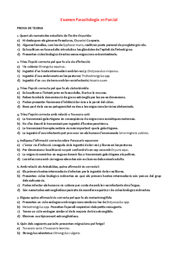 Miniatura del documento Examen-Parasitologia-2n-Parcial.pdf