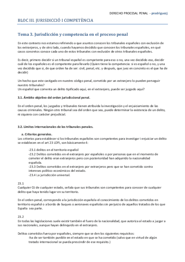 Miniatura del documento BLOC III Tema 3 jurisdicción y competencia.pdf