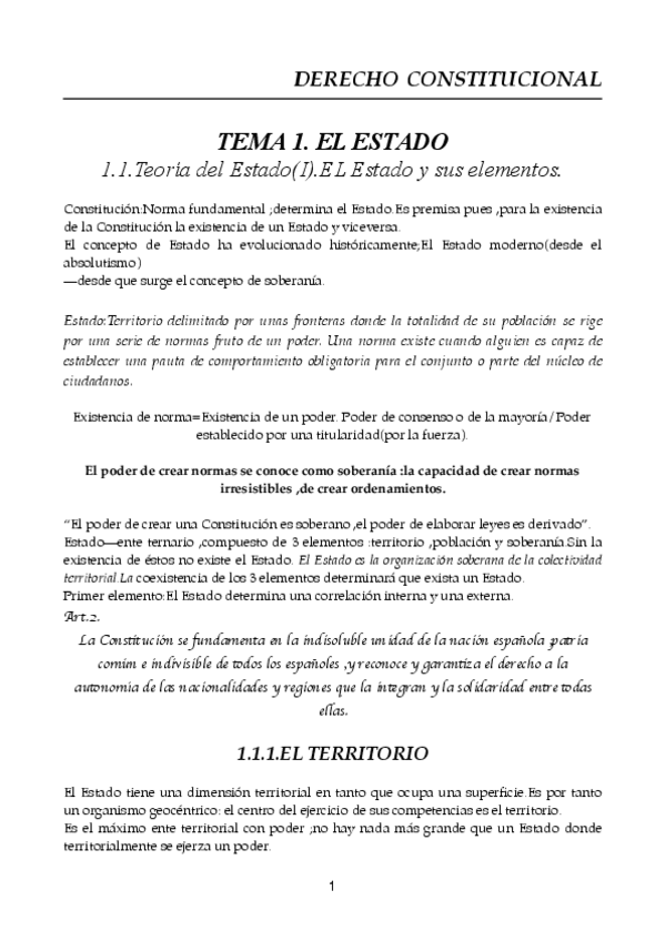 Miniatura del documento Derecho Constitucional I PDF.pdf