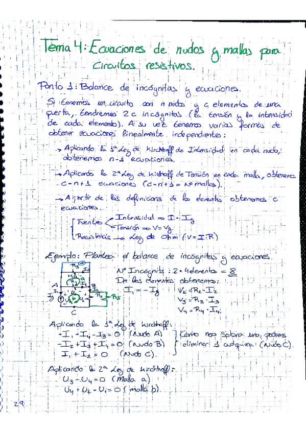Miniatura del documento Tema 4. Ecuaciones de nudos y mallas para circuitos resistivos.pdf