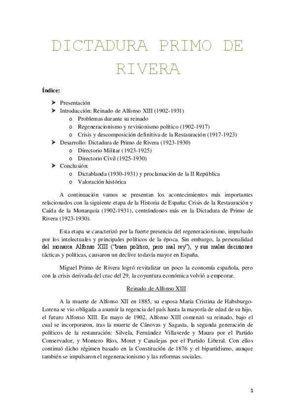 Miniatura del documento B.9. Dictadura de Primo de Rivera