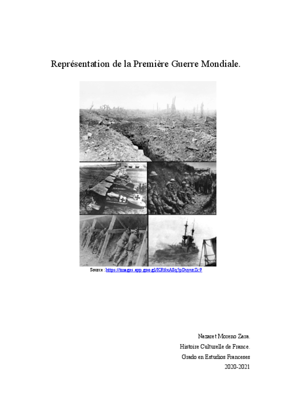 Miniatura del documento Representation-de-la-Premiere-Guerre-Mondiale.pdf