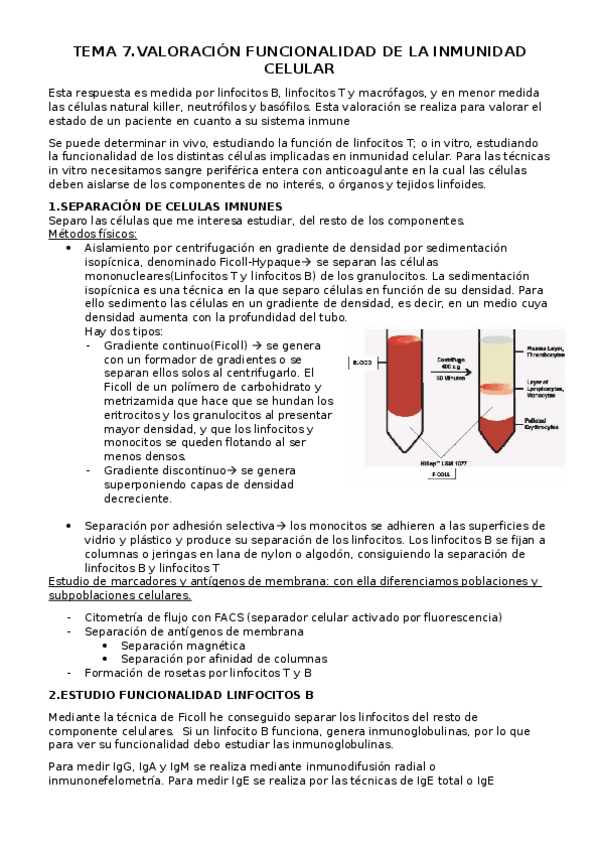 Miniatura del documento Funcionalidad sistema inmune