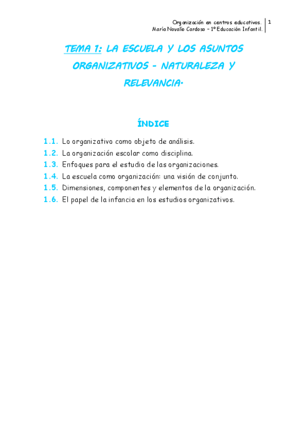 Miniatura del documento TEMA 1 La escuela y los asuntos organizativos.pdf