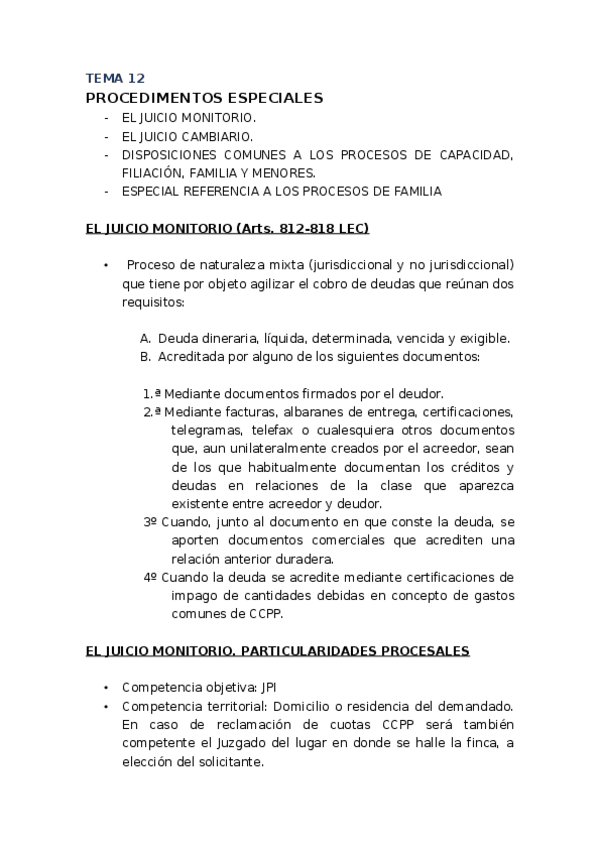 Miniatura del documento Tema-12-PROCESAL-CIVIL.docx
