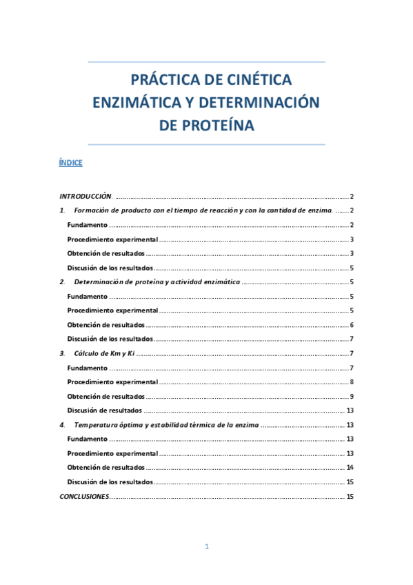 Miniatura del documento PRÁCTICA DE CINÉTICA ENZIMÁTICA Y DETERMINACIÓN DE PROTEÍNA wuolah.pdf
