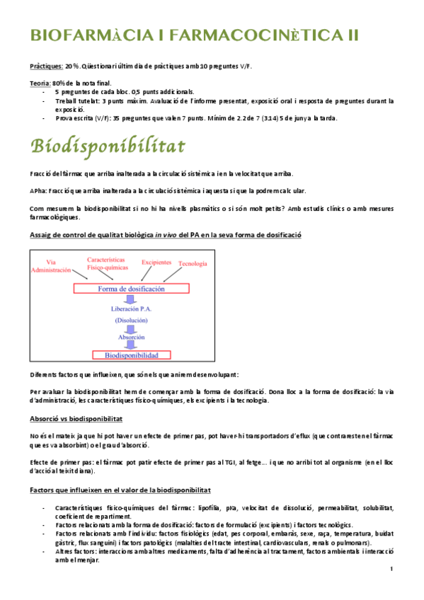 Miniatura del documento BIOFARMÀCIA I FARMACOCINÈTICA II.pdf