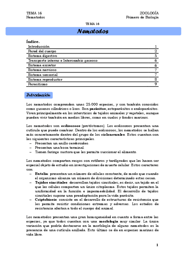 Miniatura del documento TEMA 16. Nematodos