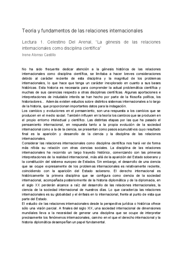 Miniatura del documento Del Arenal, Génesis de las rrii...