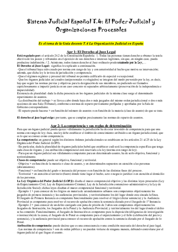 Miniatura del documento T.4 El PJ y Organizaciones Procesales