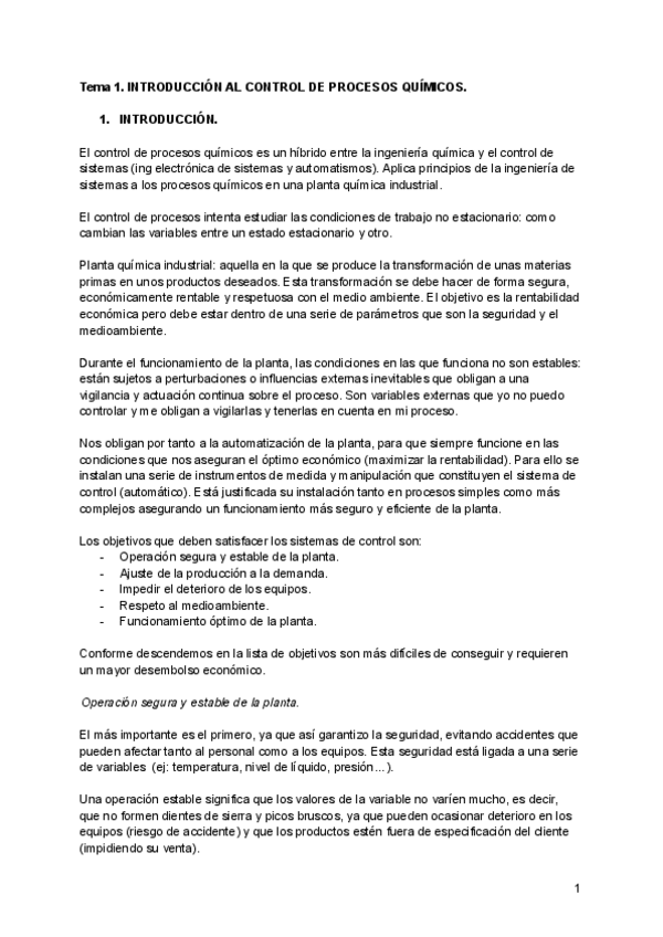 Miniatura del documento Apuntes-T1-Control-e-instrumentacion-de-los-Procesos-Quimicos.pdf